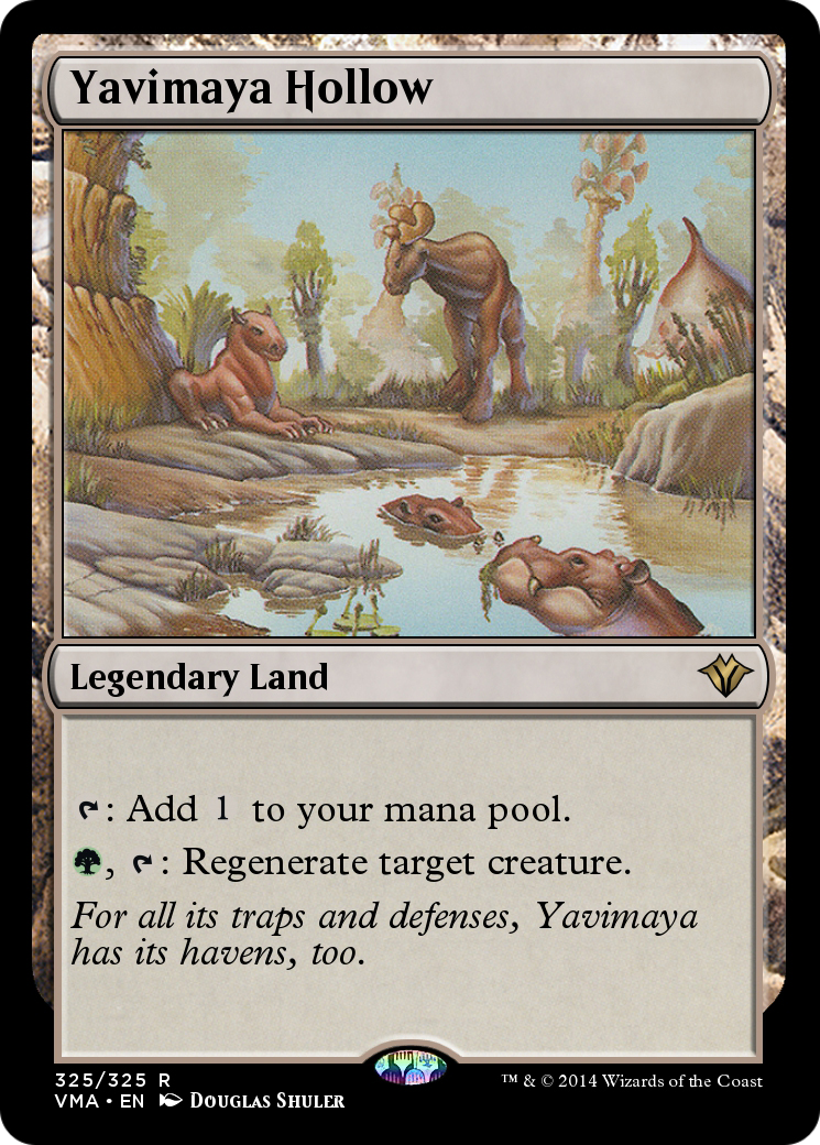 Yavimaya Hollow (VMA-325) [Vintage Masters]