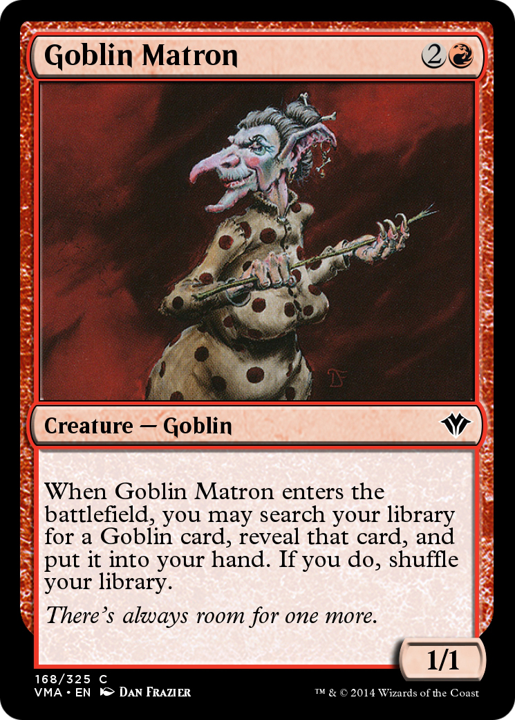 Goblin Matron (VMA-168) [Vintage Masters] Foil