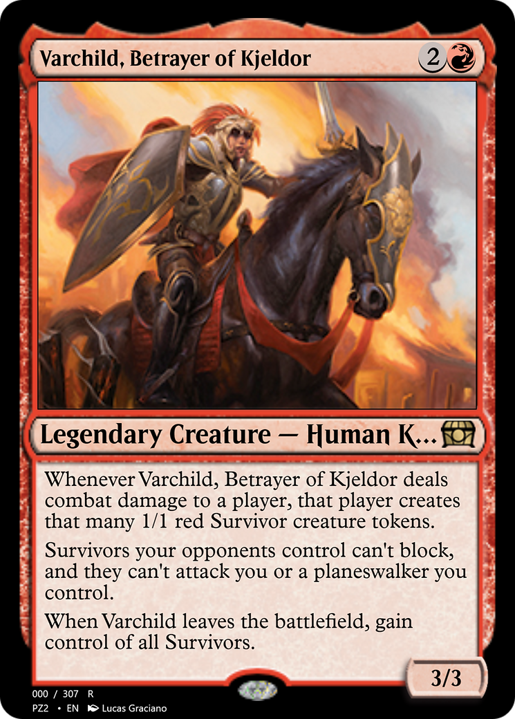 Varchild, Betrayer of Kjeldor (PZ2-70759) [Treasure Chest] Foil