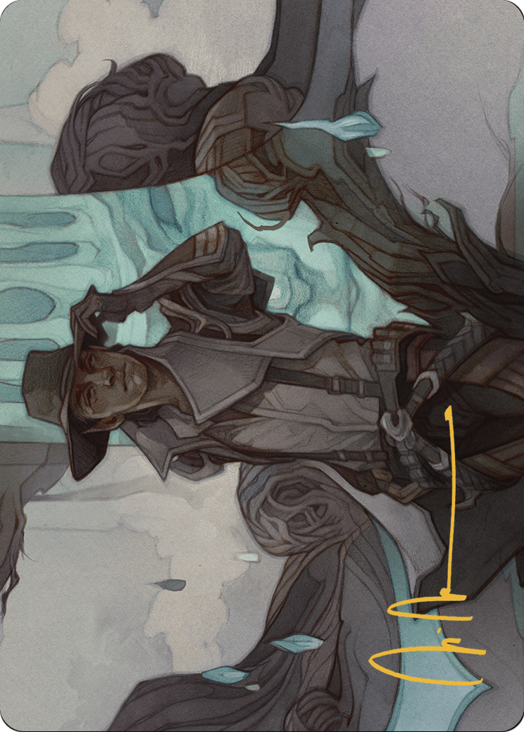Kellan Joins Up // Kellan Joins Up (AOTJ-023) (Borderless) [Outlaws of Thunder Junction Art Series] Foil