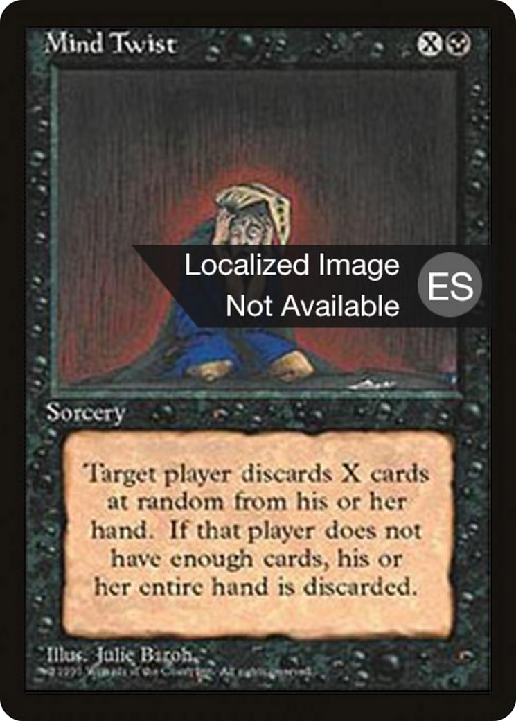 Mind Twist (4BB-031) [Fourth Edition Foreign Black Border]