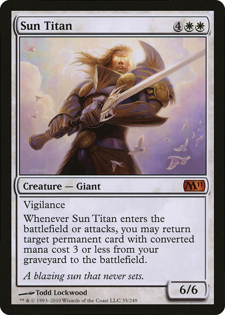 Sun Titan (P10-035) [Magic Player Rewards 2010]