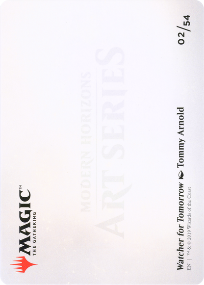 Watcher for Tomorrow // Watcher for Tomorrow (AMH1-002) (Borderless) [Modern Horizons Art Series]