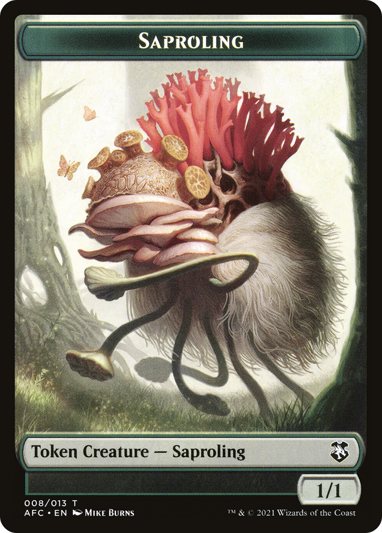 Saproling (TAFC-008) [Forgotten Realms Commander Tokens]