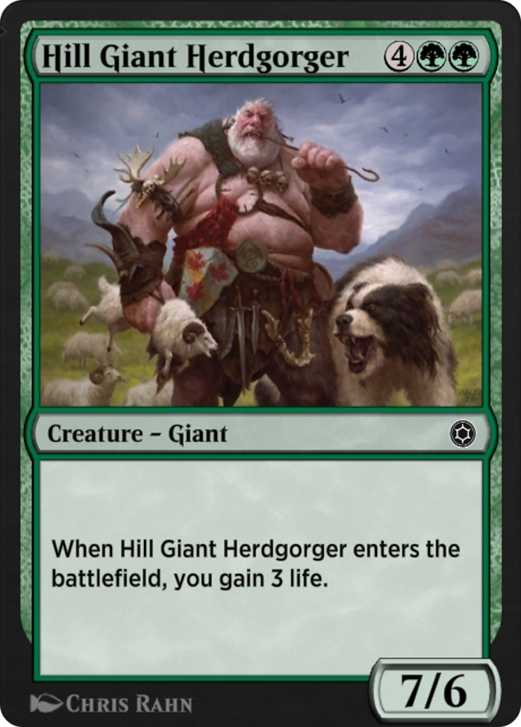 Hill Giant Herdgorger (HBG-213) [Alchemy Horizons: Baldur's Gate]