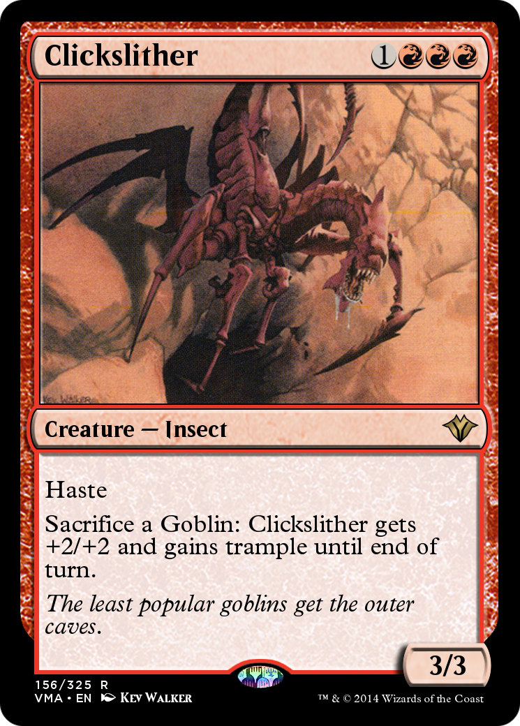 Clickslither (VMA-156) [Vintage Masters] Foil