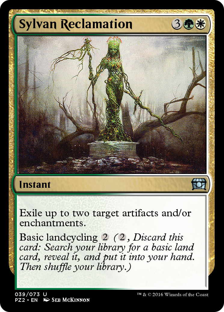 Sylvan Reclamation (PZ2-039) [Treasure Chest] Foil