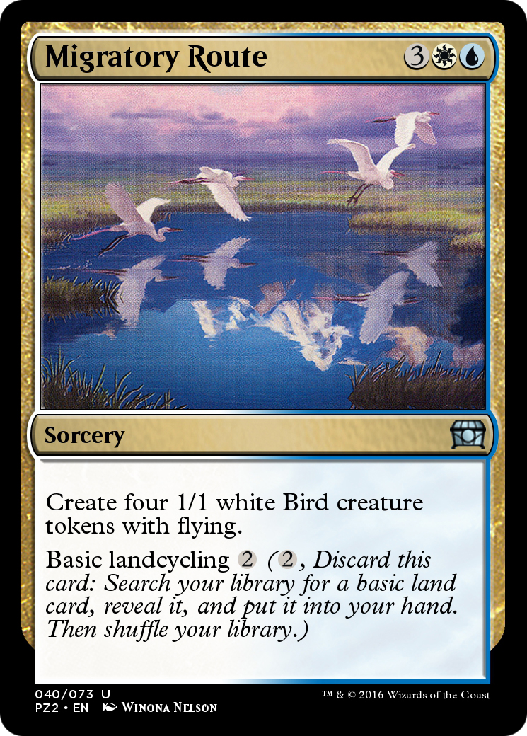Migratory Route (PZ2-040) [Treasure Chest] Foil