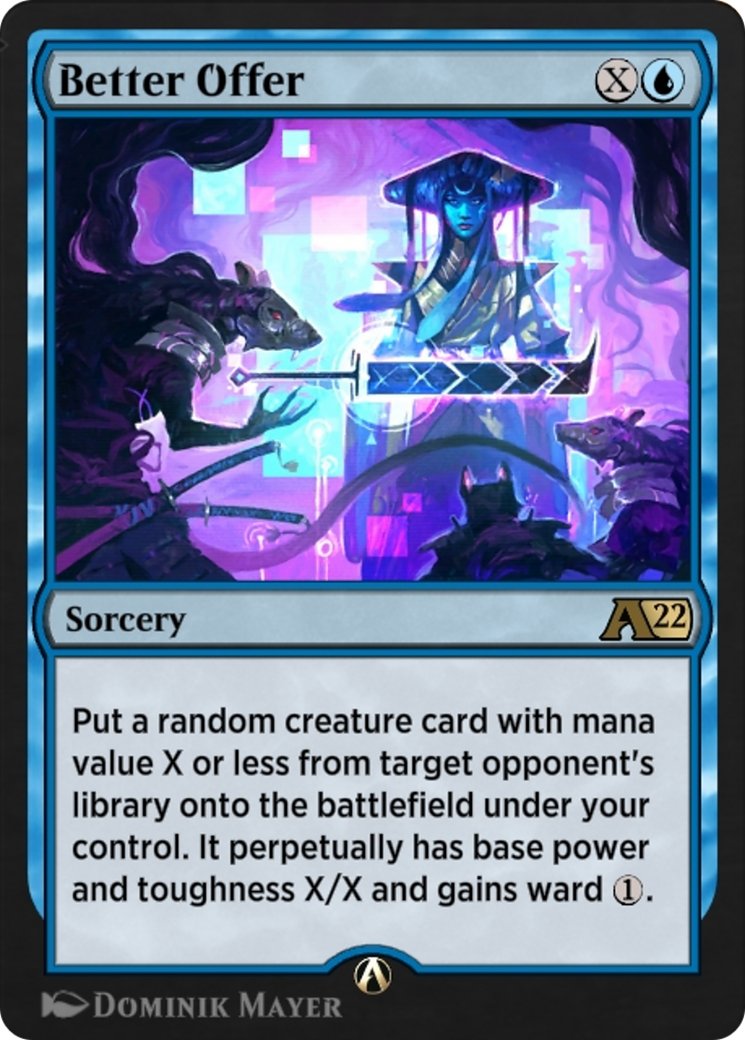 Better Offer (YNEO-010) [Alchemy: Kamigawa]