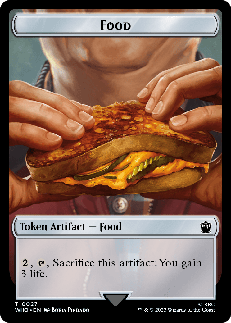 Food (TWHO-027) [Doctor Who Tokens]