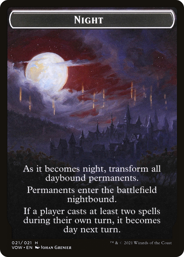 Day // Night (TVOW-021) [Innistrad: Crimson Vow Tokens]