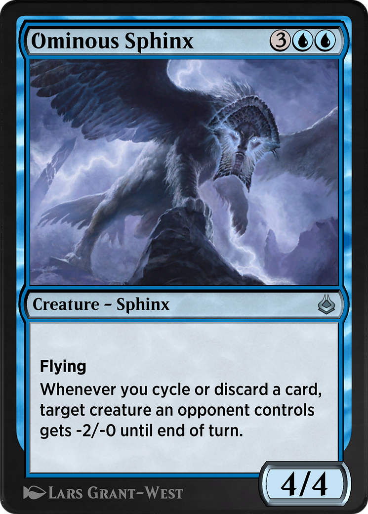 Ominous Sphinx (AKR-072) [Amonkhet Remastered]