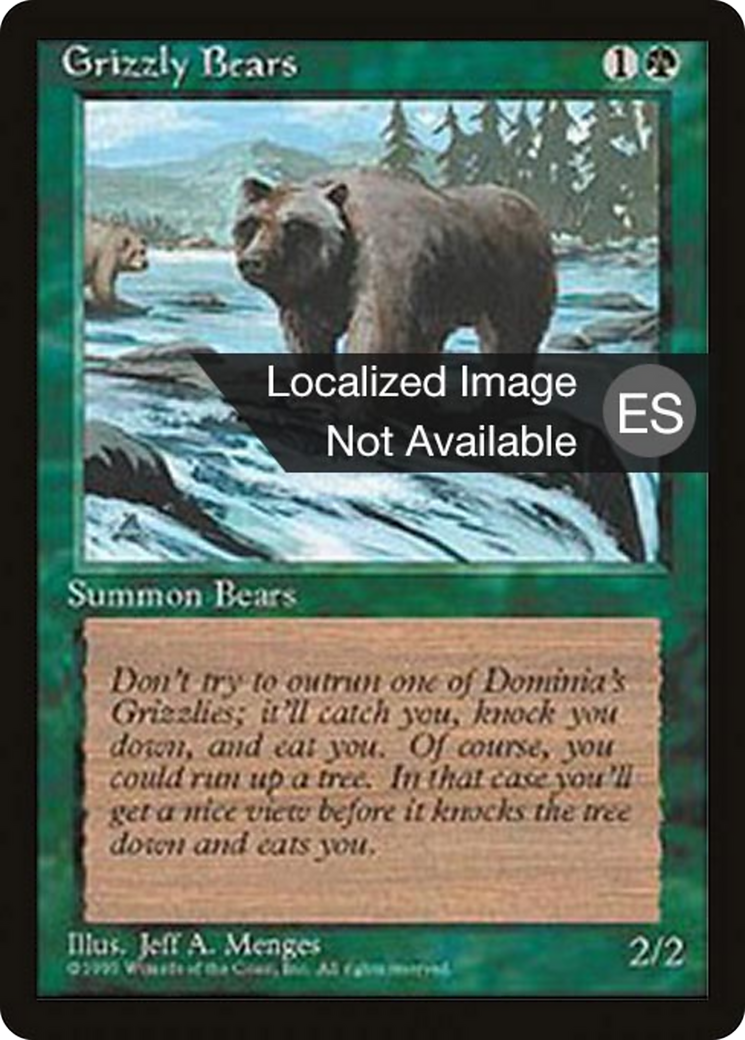 Grizzly Bears (4BB-250) [Fourth Edition Foreign Black Border]