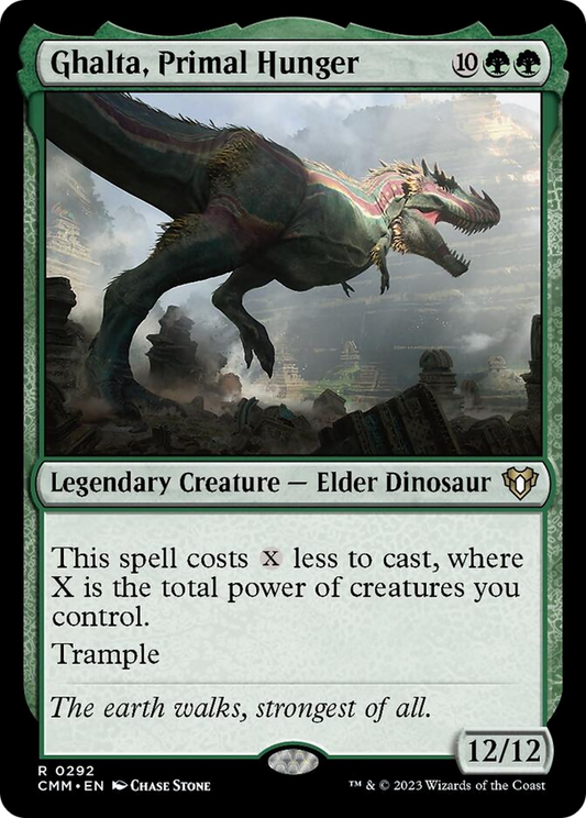 Ghalta, faim primordiale [Commander Masters]