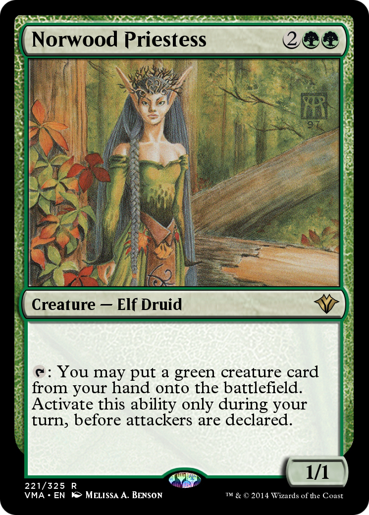Norwood Priestess (VMA-221) [Vintage Masters]