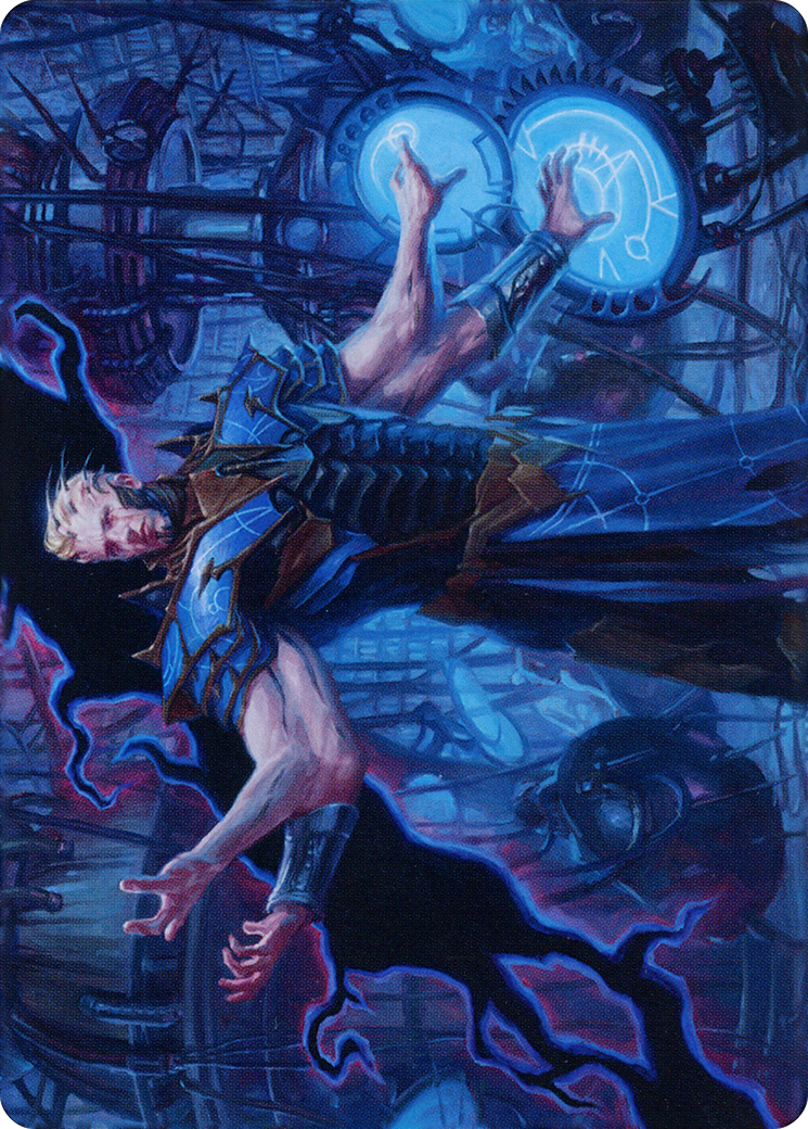 Ertai Resurrected // Ertai Resurrected (ADMU-045) (Borderless) [Dominaria United Art Series] Foil