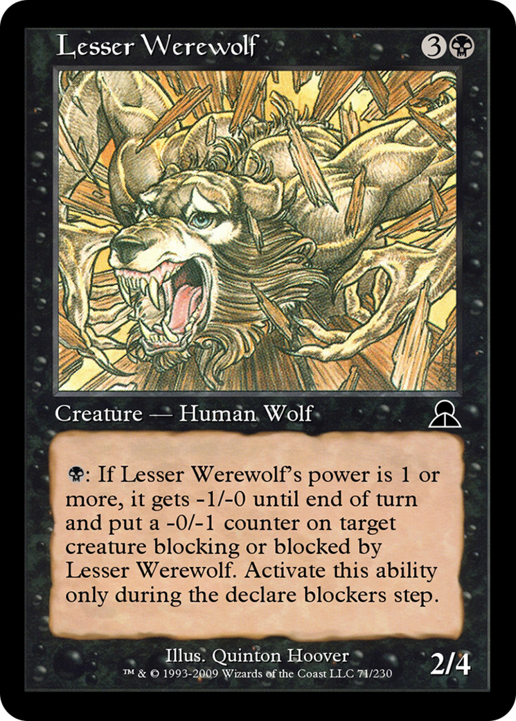 Lesser Werewolf (ME3-071) [Masters Edition III]