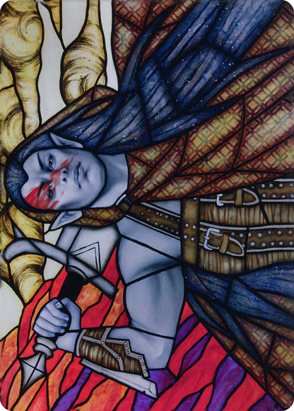 Radha, Coalition Warlord // Radha, Coalition Warlord (ADMU-075) (Borderless) [Dominaria United Art Series]