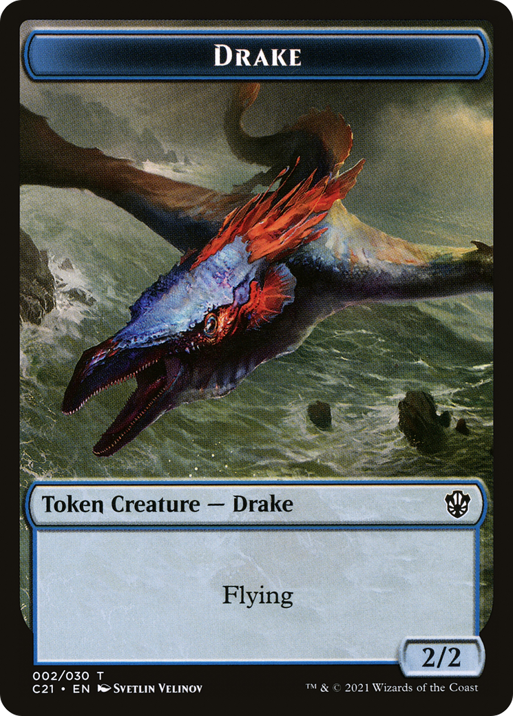 Drake (TC21-002) [Commander 2021 Tokens]