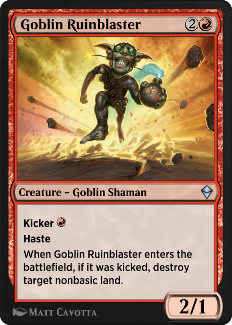 Goblin Ruinblaster (HA2-012) [Historic Anthology 2]