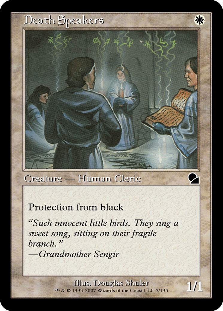 Death Speakers (ME1-007) [Masters Edition] Foil