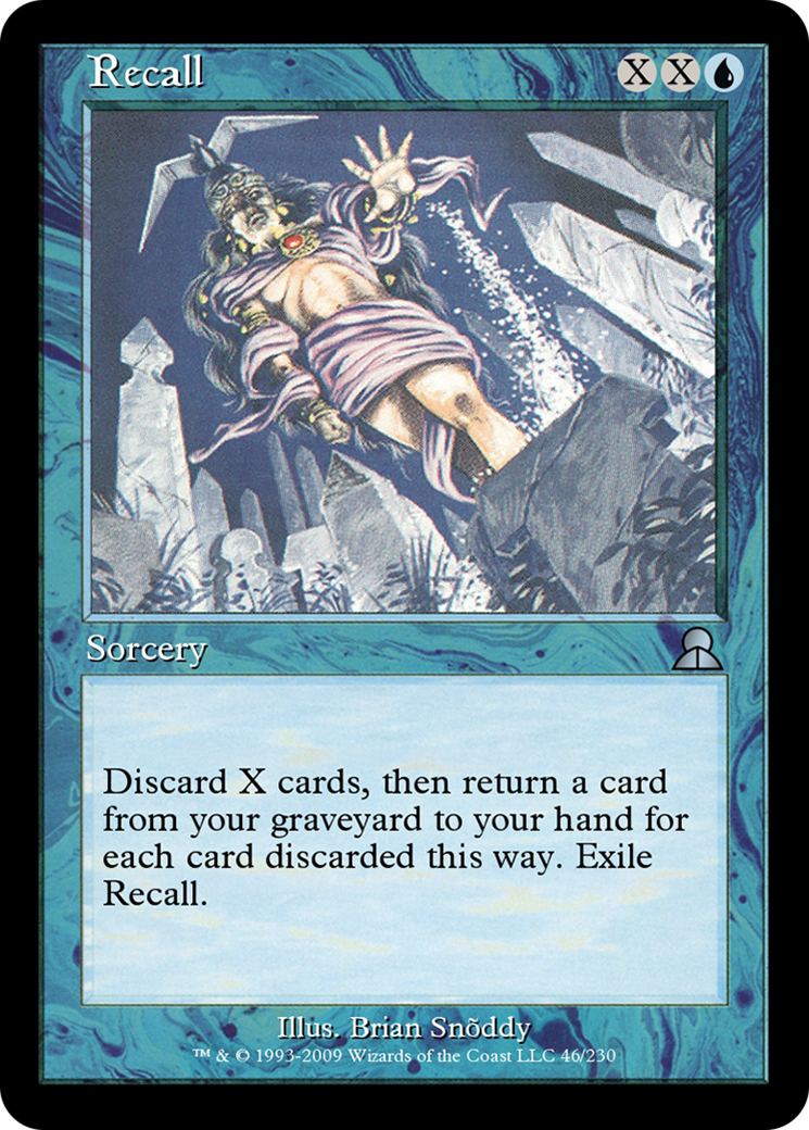 Recall (ME3-046) [Masters Edition III] Foil