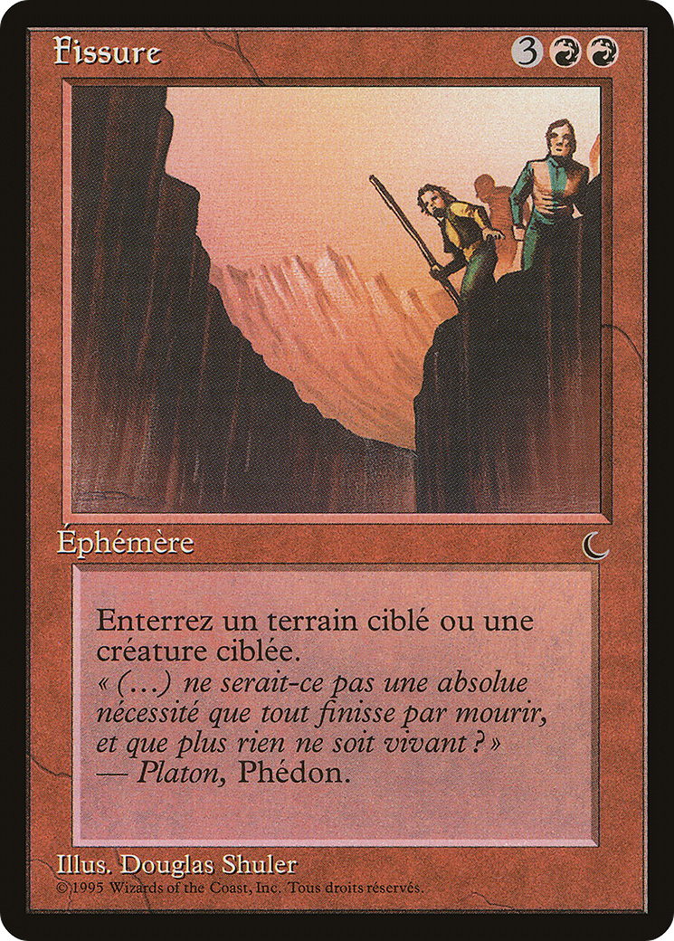 Fissure (French) (REN-085) [Renaissance]