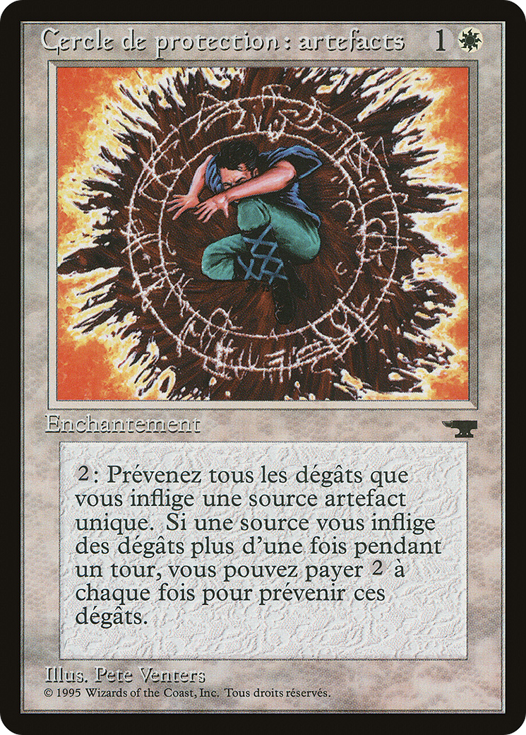 Circle of Protection: Artifacts (French) - "Cercle de protection: artefacts" (REN-007) [Renaissance]