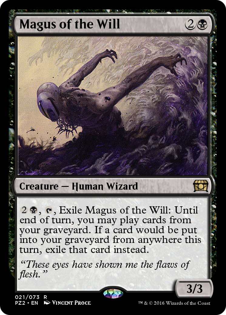 Magus of the Will (PZ2-021) [Treasure Chest]