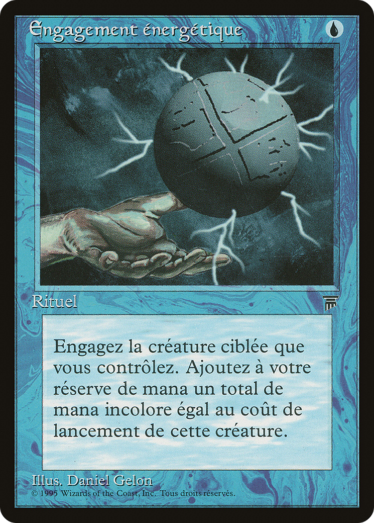 Energy Tap (French) - "Engagement energetique" (REN-028) [Renaissance]