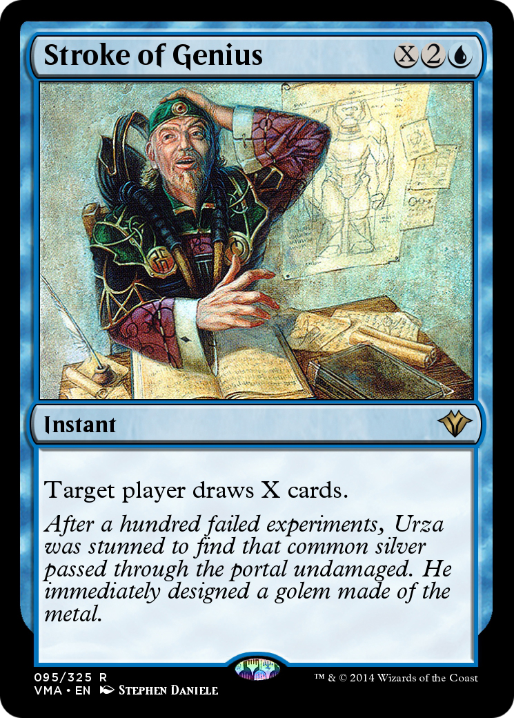 Stroke of Genius (VMA-095) [Vintage Masters] Foil