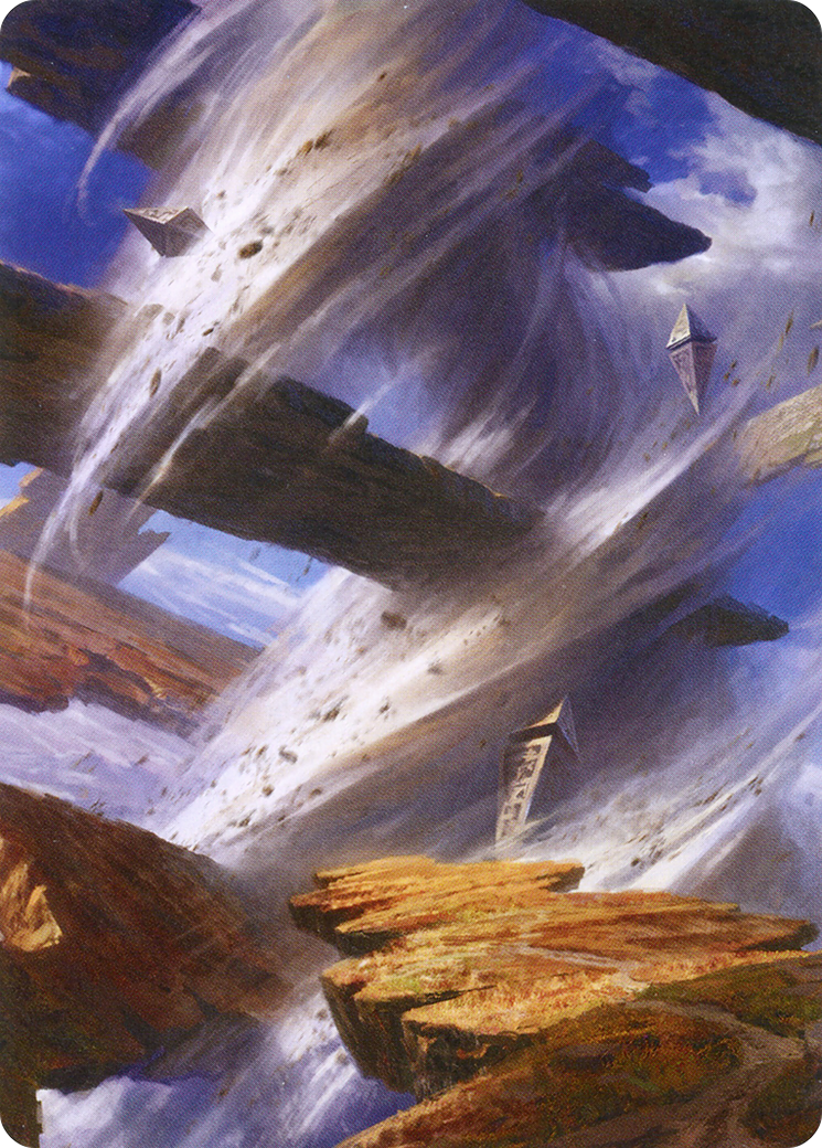 Plains // Plains (AZNR-008) (Borderless) [Zendikar Rising Art Series]
