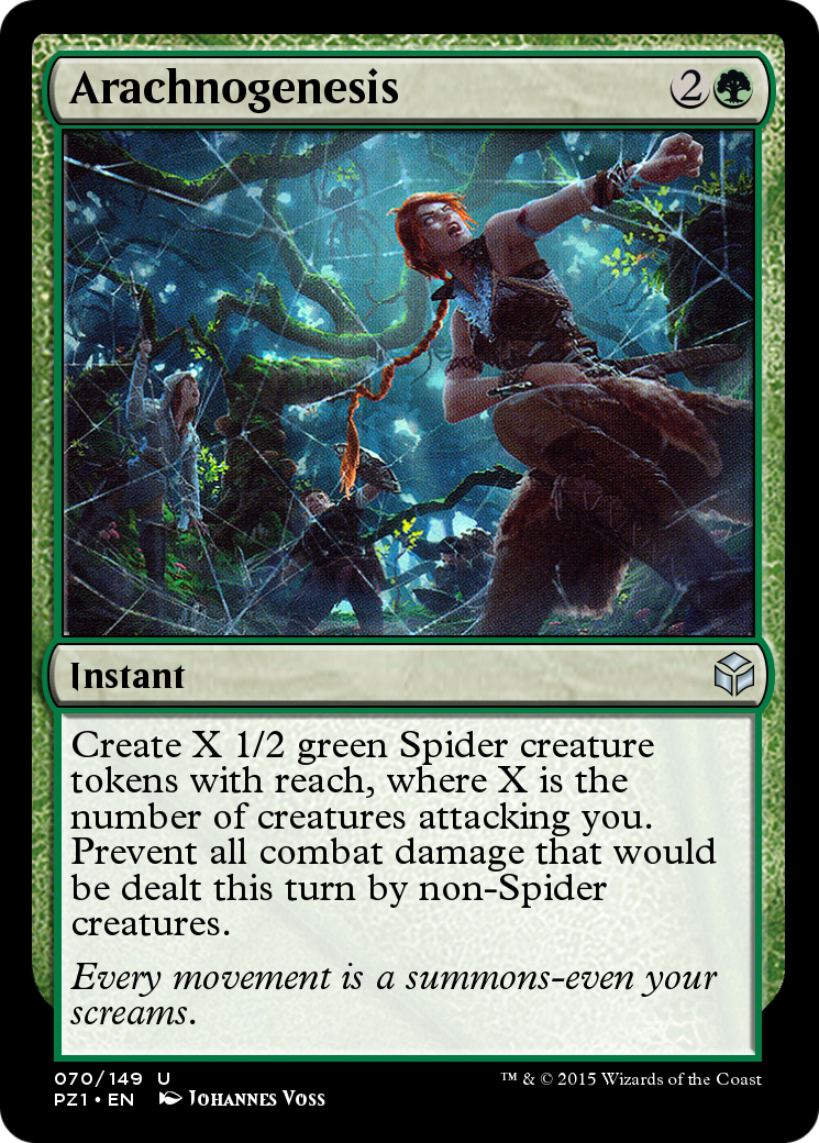Arachnogenesis (PZ1-070) [Legendary Cube Prize Pack]
