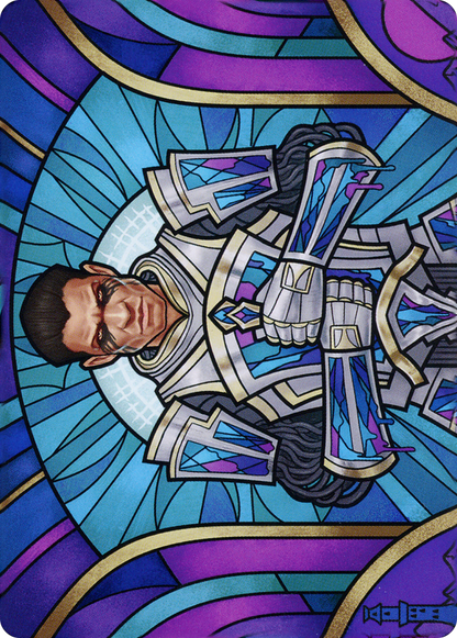 Aron, Benalia's Ruin // Aron, Benalia's Ruin (ADMU-043) (Borderless) [Dominaria United Art Series]