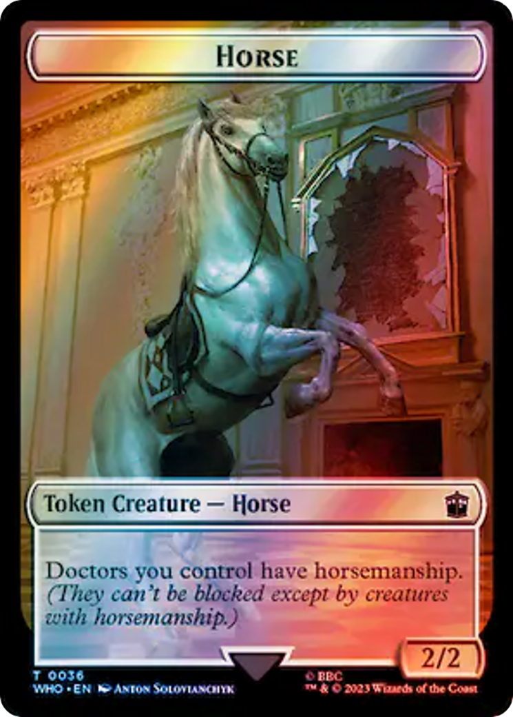 Horse (TWHO-036) [Doctor Who Tokens] Foil