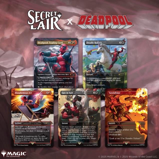 Secret Lair: Deadpool non-foil
