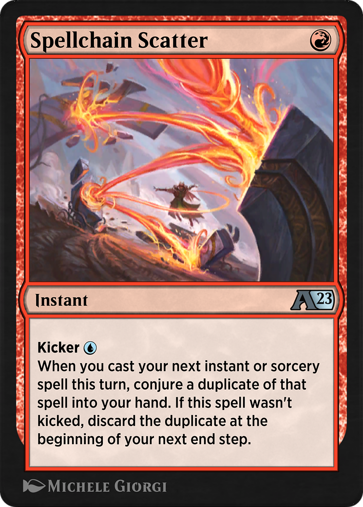 Spellchain Scatter (YDMU-015) [Alchemy: Dominaria]