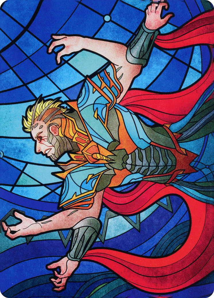 Ertai Resurrected // Ertai Resurrected (ADMU-070) (Borderless) [Dominaria United Art Series] Foil