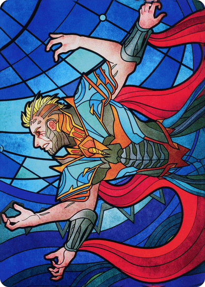 Ertai Resurrected // Ertai Resurrected (ADMU-070) (Borderless) [Dominaria United Art Series] Foil