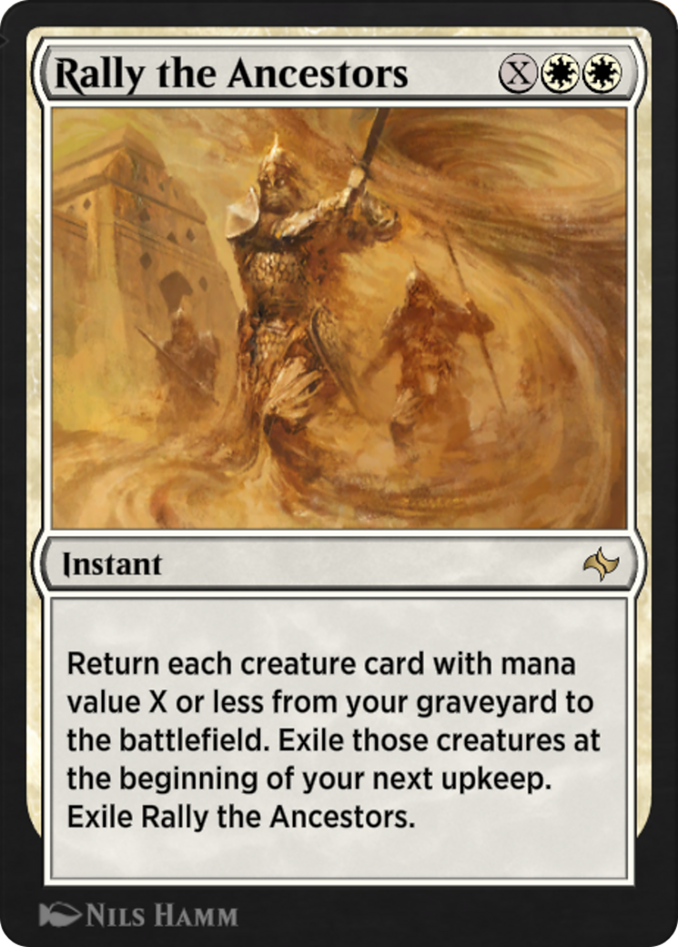 Rally the Ancestors (EA1-002) [Explorer Anthology 1]