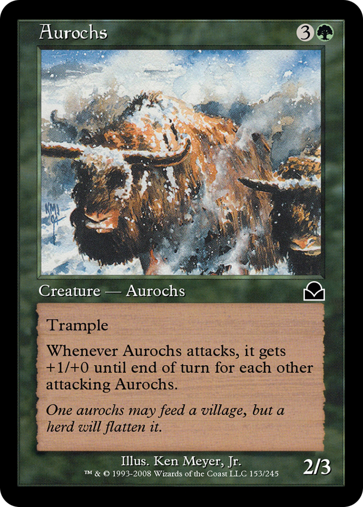 Aurochs (ME2-153) [Masters Edition II]