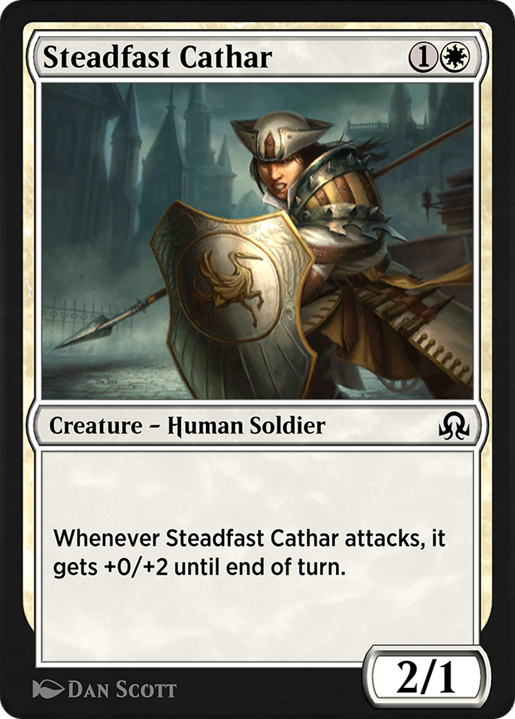 Steadfast Cathar (SIR-046) [Shadows over Innistrad Remastered]