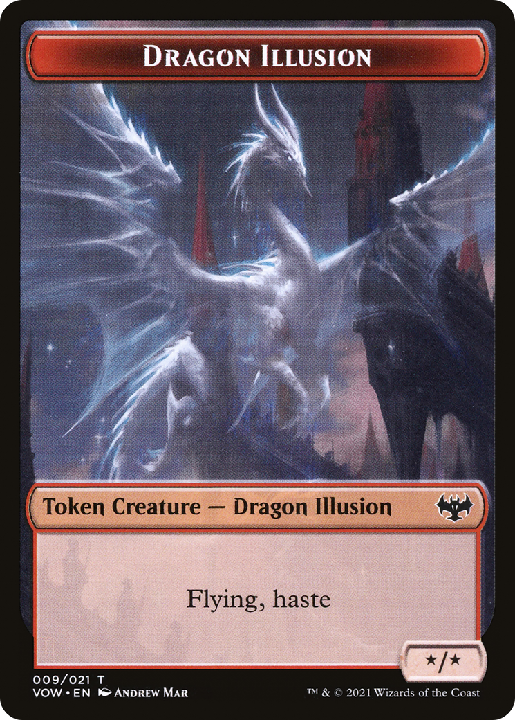 Dragon Illusion (TVOW-009) [Innistrad: Crimson Vow Tokens]