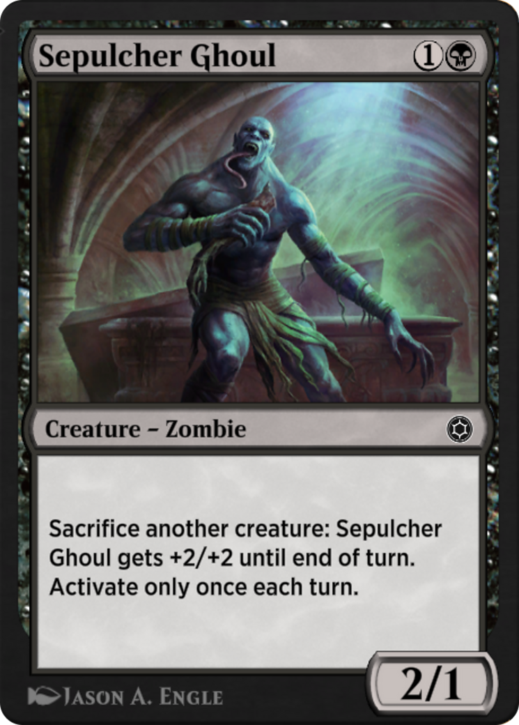 Sepulcher Ghoul (HBG-166) [Alchemy Horizons: Baldur's Gate]
