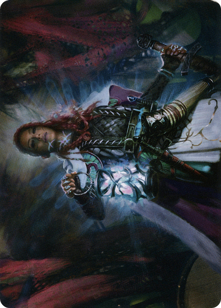 Tergrid, God of Fright // Tergrid, God of Fright (ASKHM-027) (Borderless) [Art Series: Kaldheim] Foil