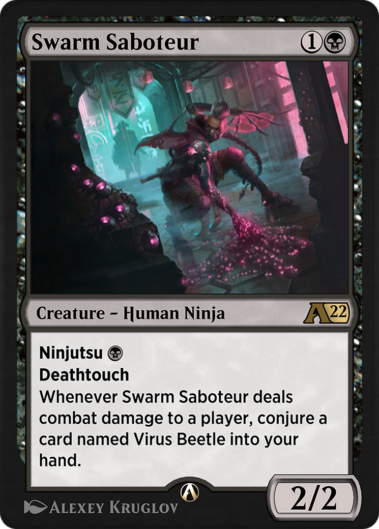 Swarm Saboteur (YNEO-013) [Alchemy: Kamigawa]