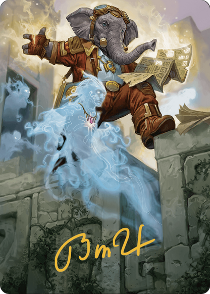 Quintorius Kand // Quintorius Kand (ALCI-037) (Borderless) [The Lost Caverns of Ixalan Art Series]