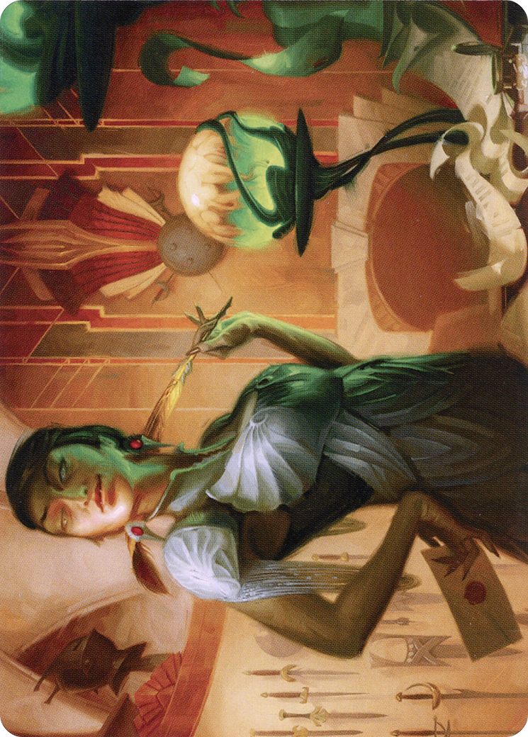 Mari, the Killing Quill // Mari, the Killing Quill (ASNC-057) (Borderless) [New Capenna Art Series]