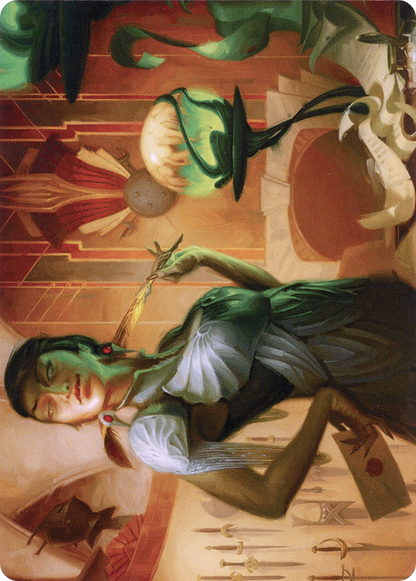 Mari, the Killing Quill // Mari, the Killing Quill (ASNC-057) (Borderless) [New Capenna Art Series] Foil