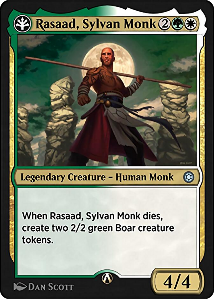 Rasaad, Sylvan Monk (HBG-04G) [Alchemy Horizons: Baldur's Gate]